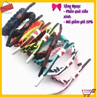 Vòng Tay Phản Quang  💖FREESHIP 💖 Giảm 20K Khi Nhập [BONGDEP1] VÒNG PHẢN QUANG Vòng Tay Đan Len Phản Chiếu Ánh Sáng