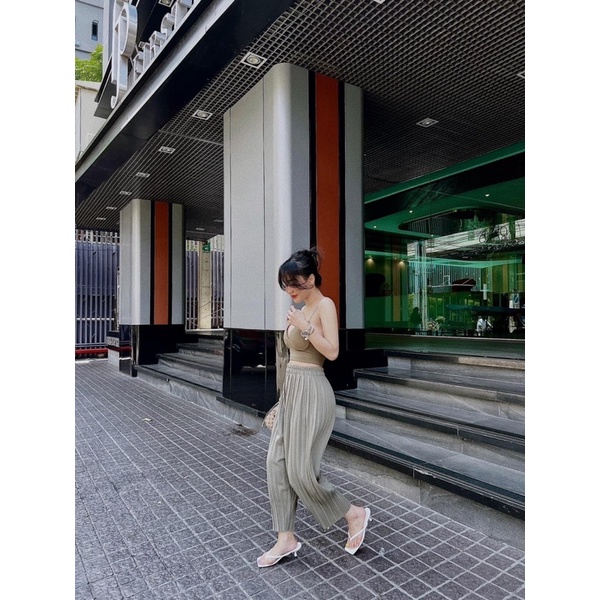 Áo Lót Ngực, Áo Bra Cotton Gân Tăm 5M Co Dãn Đệm Mút Nâng Ngực Quyến Rũ B55