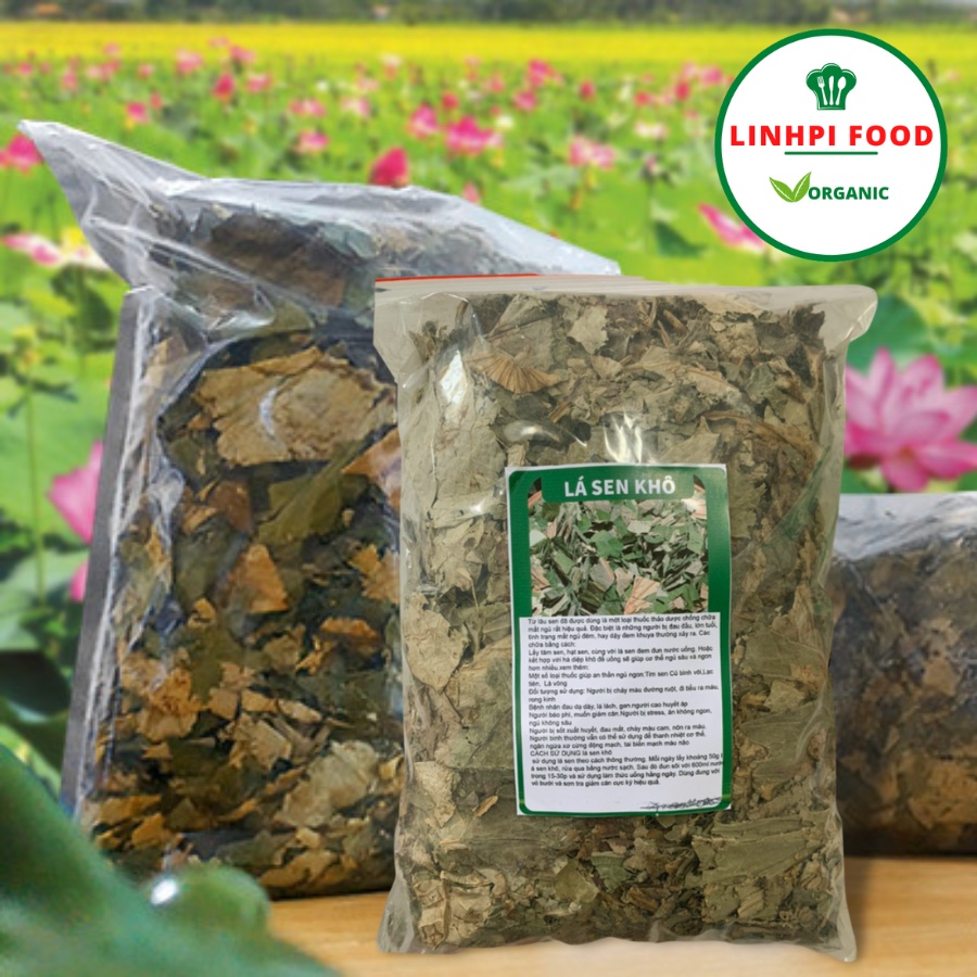 1KG Lá Sen Khô Giảm Cân, Giảm Mỡ, Trà Lá Sen Đồng Tháp Hạ Mỡ Máu, Giúp Ngủ Ngon