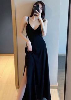 váy body đen