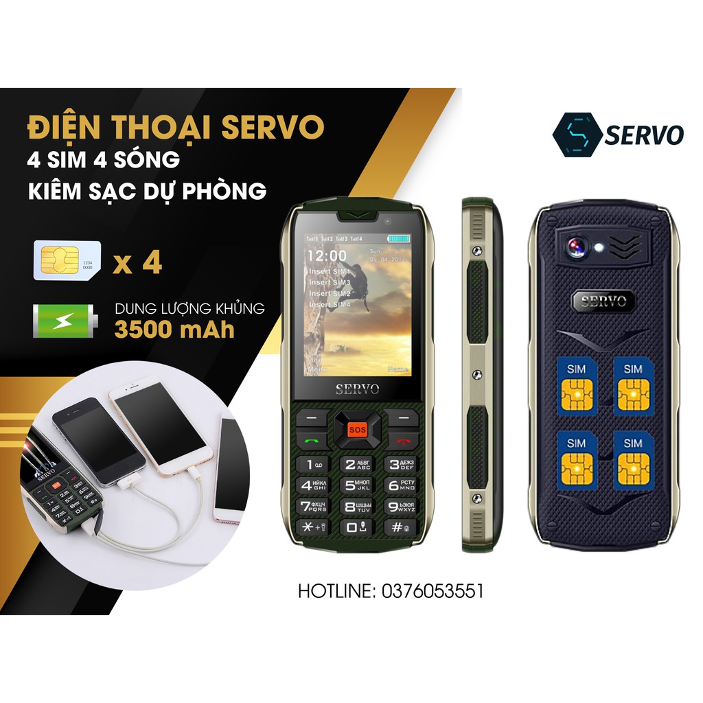 ĐIỆN THOẠI PIN TRÂU 4 SIM 4 SÓNG THỜI GIAN CHỜ LÊN ĐẾN 15 NGÀY DT01