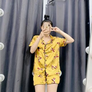 Bộ lụa mặc nhà siêu xinh