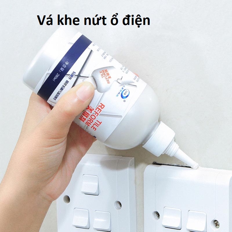 Sơn Kẻ Chỉ Gạch Nền Nhà, Keo Dán Viền Đá Hoa Công Nghệ Hàn Quốc Tile Reform