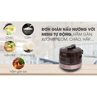 Nồi áp suất điện Midea MY-CS5039 5 lít [New 100%]