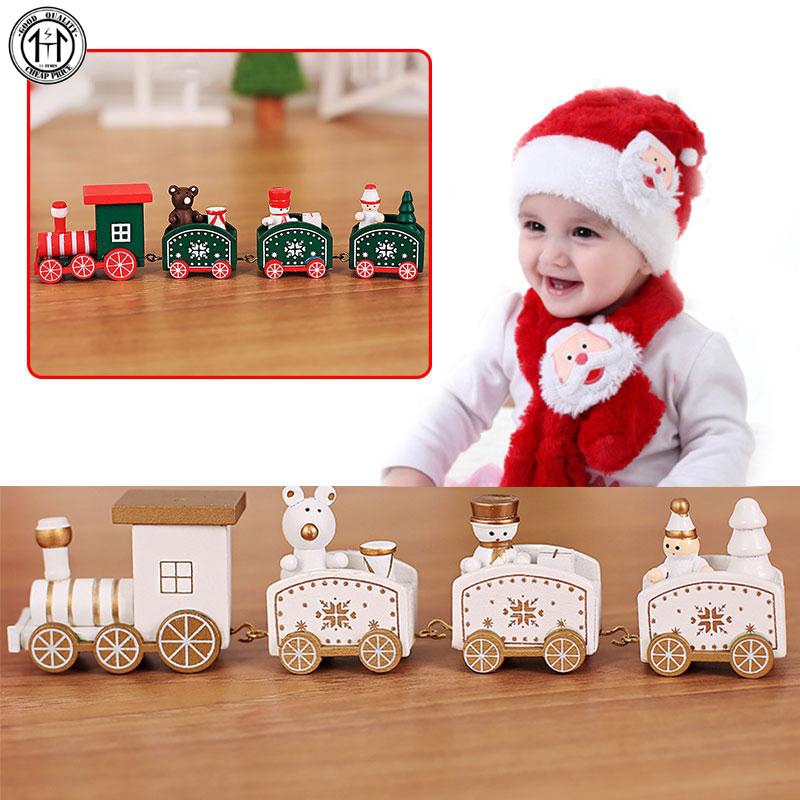 Xe lửa trang trí cây thông Noel