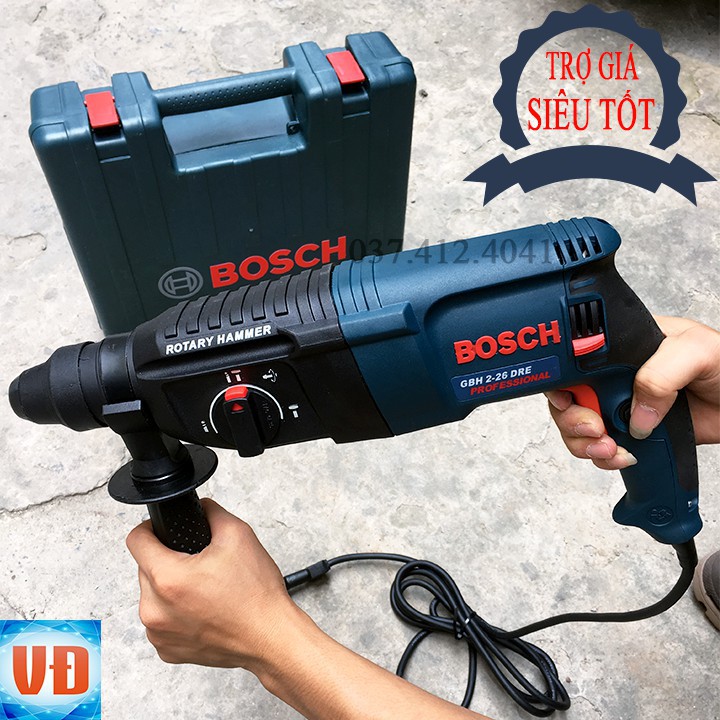 [ TRỢ GIÁ SIÊU TỐT ] [FREESHIP] KHOAN BÊ TÔNG BOSCH 2-26 DRE (Khoan, đục bê tông, sắt  , thép , gỗ...)