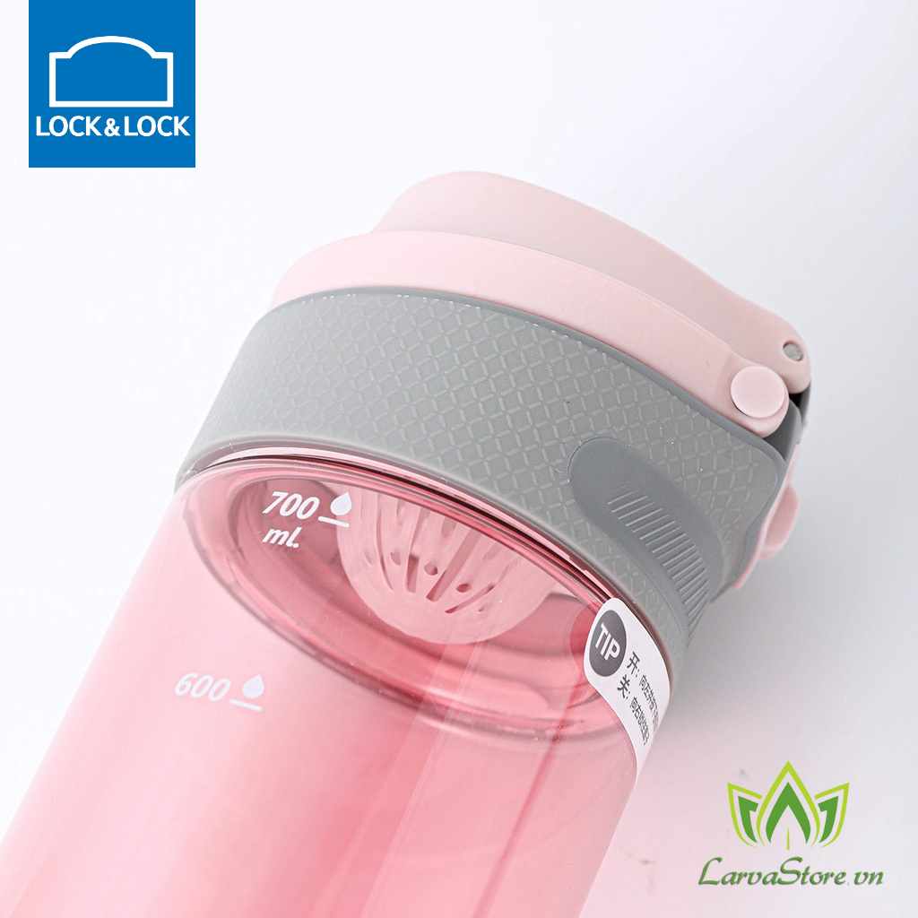 Bình Nước Lock&Lock Nhựa Tritan One Touch Sport ABF762 550ml