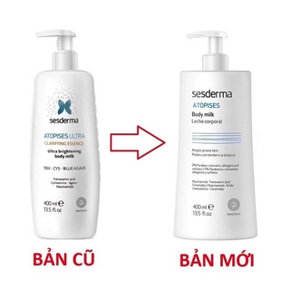 Sesderma atopises body milk 400ml - sữa dưỡng thể tây ban nha