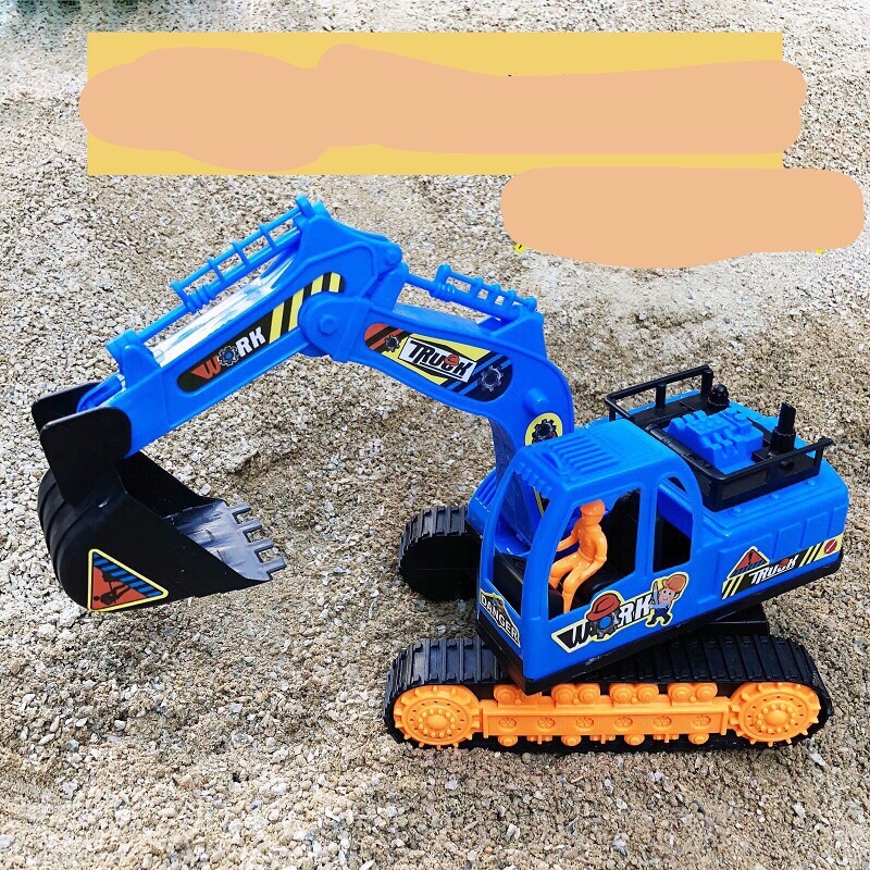 Đồ chơi oto mô hình cần cẩu, xe công trình, xe ben ô tô