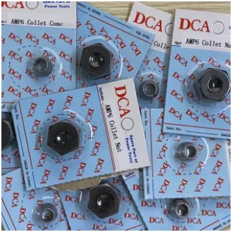 Bộ ốc rọ soi kẹp lưỡi máy soi phay gỗ 6.35mm Makita 3709 3701 3700 3703 MT370 MT372 DCA AMP6 02-6 03-6 04-6 (Máy phay nh