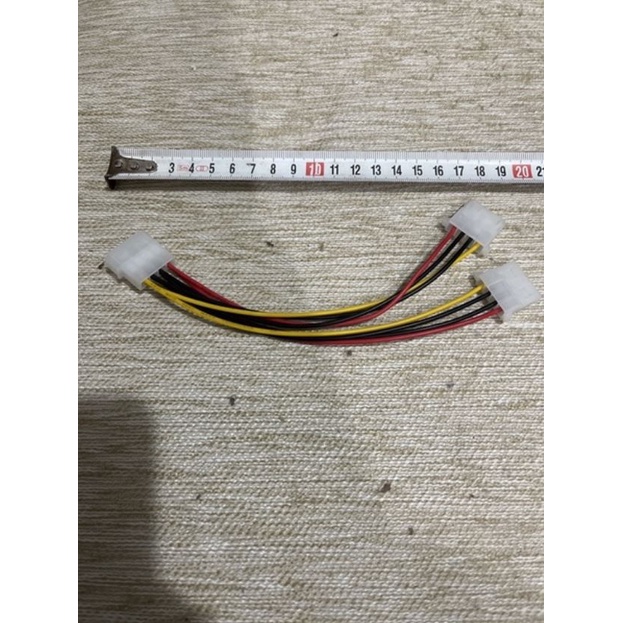 Cáp chia nguồn ata ide ra làm hai cổng cấp nguồn vi tính