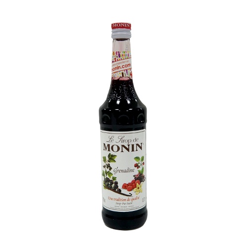 Siro Monin lựu cây (grenadine) chai 700ml. Hàng Công ty có sẵn giao ngay