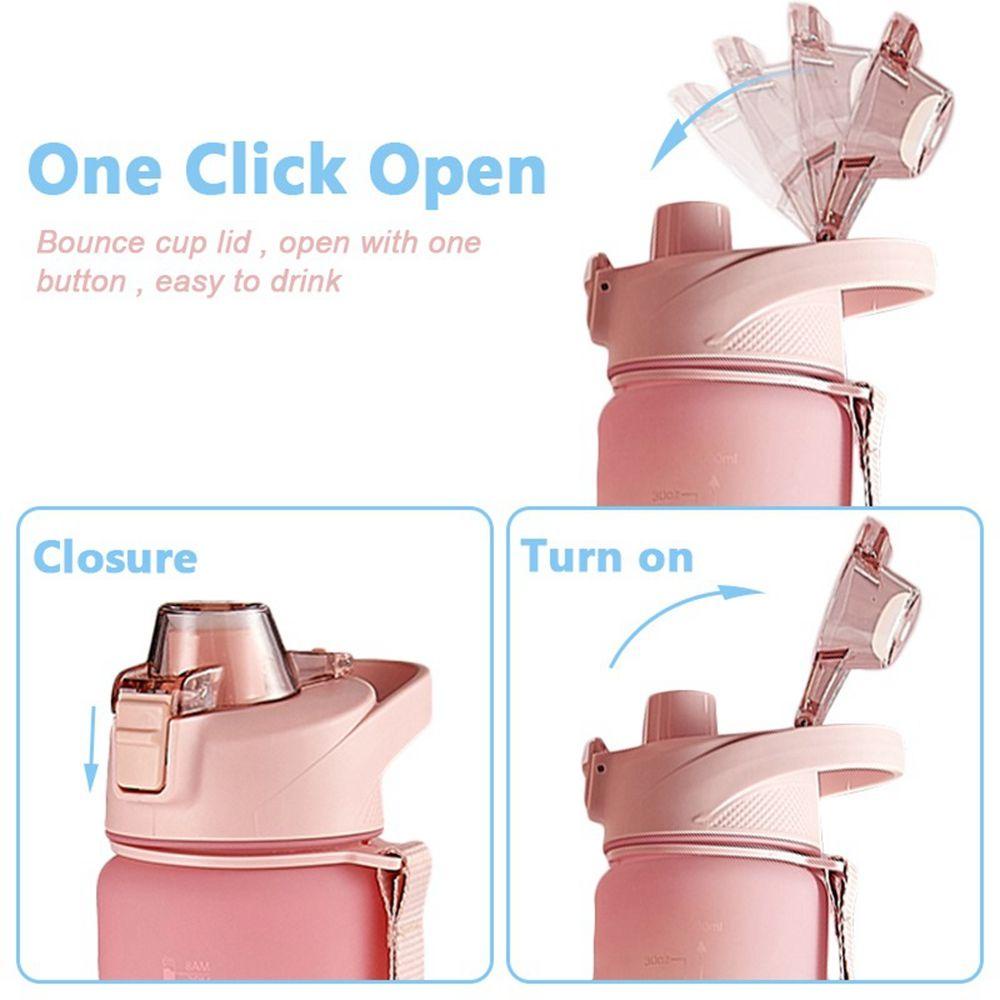 IVORY Bình Nước Thể Thao Có Nắp Đậy Dung Tích 1000ML