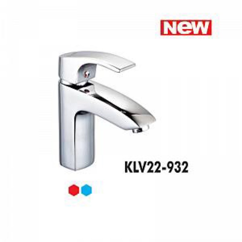 Vòi lavabo keli kl22932 lạnh cao cấp mẫu new