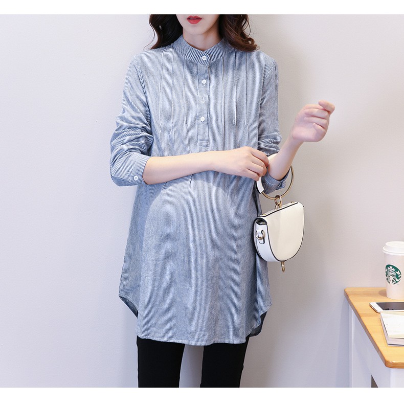 Áo Bầu Xinh Sơ Mi Bầu Xinh AB132