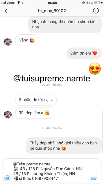 ⚡️ (Ảnh thật) Túi đeo chéo Supreme Red | Black