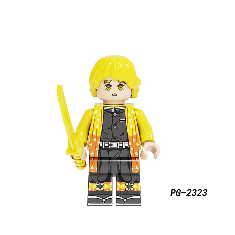 Combo 8 Minifigures Anime Demon Slayer - Kimetsu no Yaiba - Đồ Chơi Lắp Ráp non-lego PG8291 [B4]