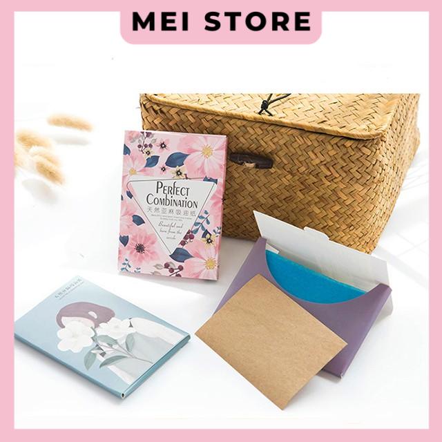 Giấy thấm dầu gói 50 tờ