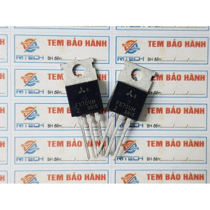 Combo 2 con FS70UM-2, FS70UM N-Channel MOSFET 70A/100V