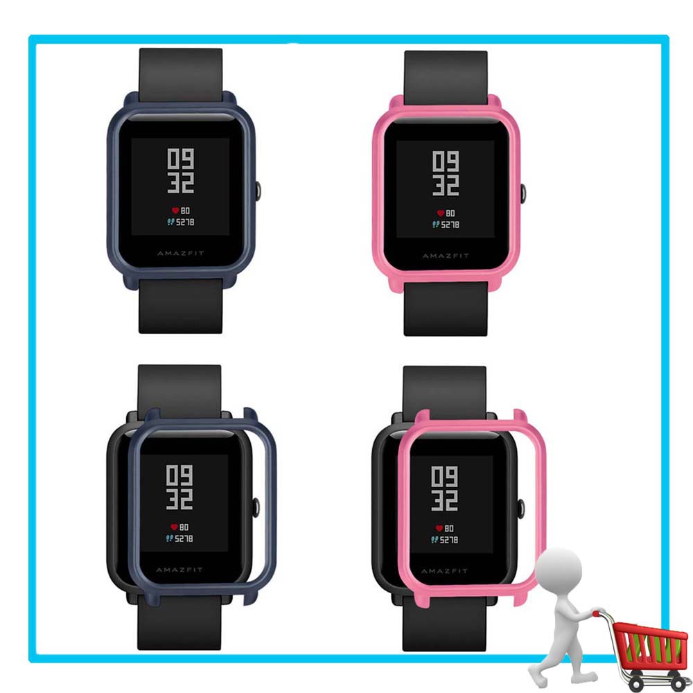 Vỏ nhựa bảo vệ đồng hồ thông minh Xiaomi Huami Amazfit Bip BIT PACE Lite Youth