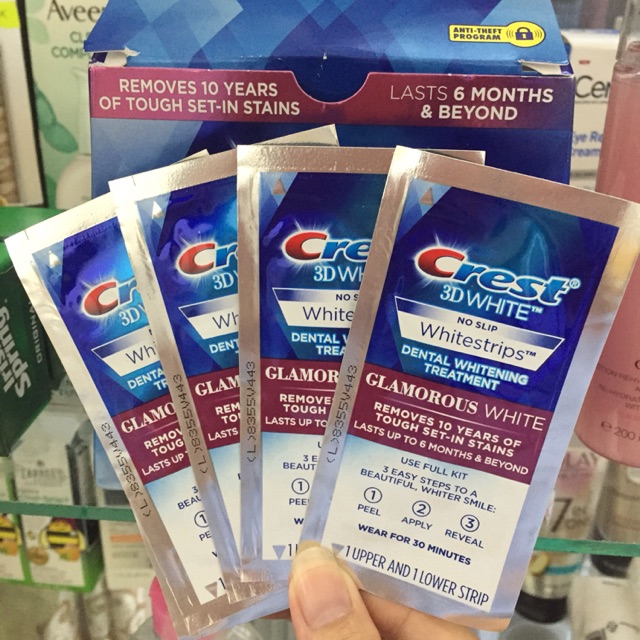 Dán trắng răng Crest 3D