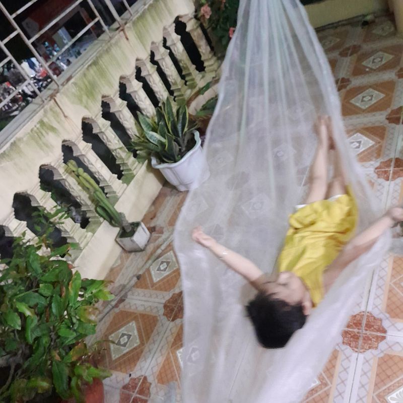 Võng lưới cước cả trẻ em & người lớn - Siêu rẻ - Siêu bền  - Siêu êm