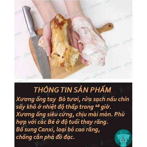 [SIÊU MỚI]Snack Chống Cắn Phá, Xương Ống Mài Răng, Loại Bỏ Mảng Bám, Bổ Sung Canxi, Collagen, Vitamin và Khoáng Chất.