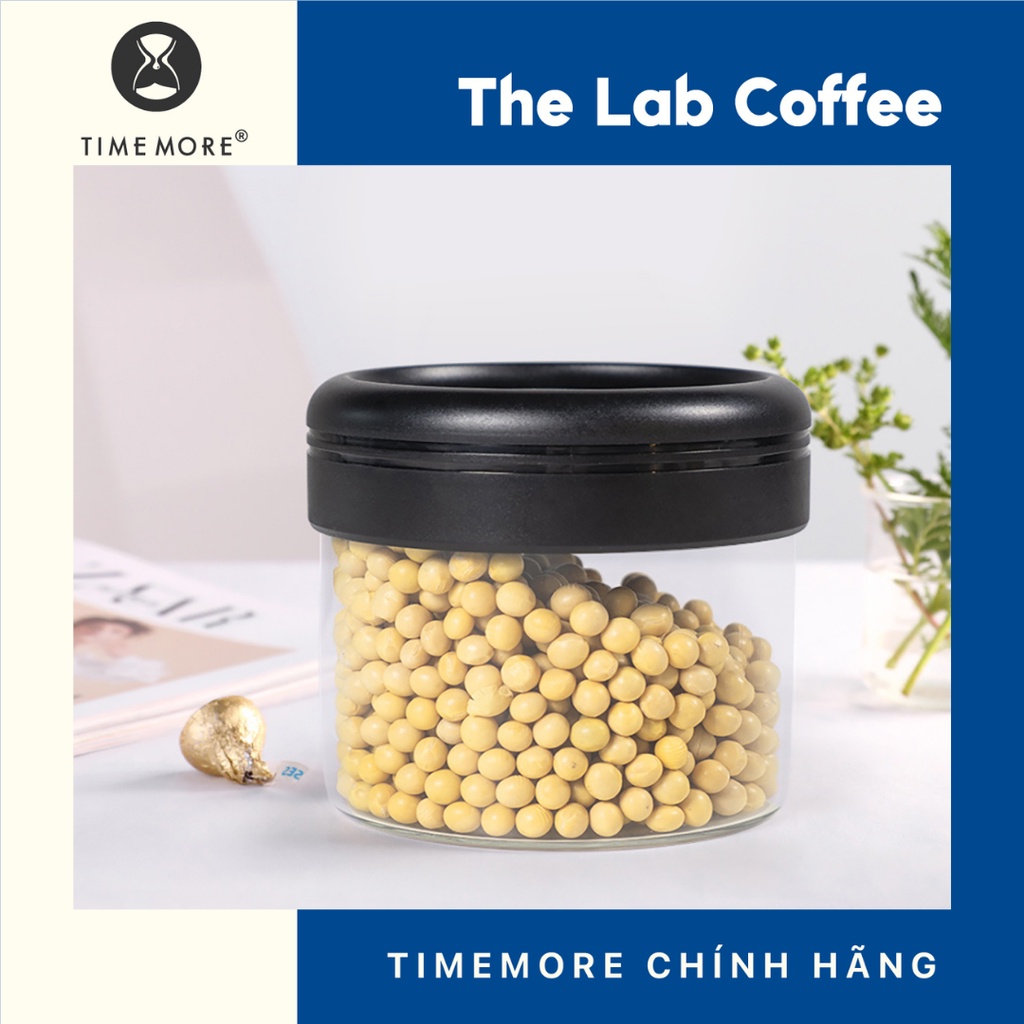 Hũ thuỷ tinh có van hút chân không Timemore
