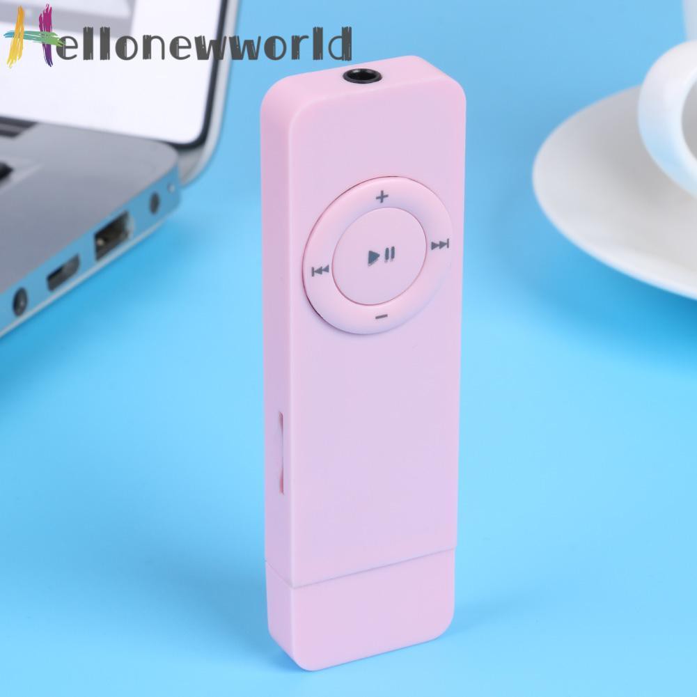 Máy Nghe Nhạc Mp3 Kiểu Dáng Thể Thao Hỗ Trợ Thẻ Tf 64gb