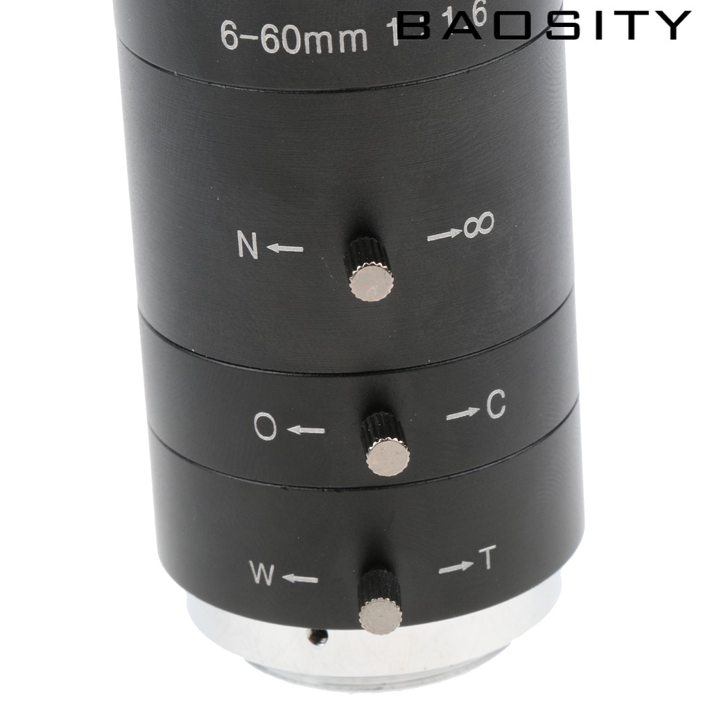 Ngàm Lens Máy Ảnh 6-60mm 1 / 3 &quot;Cs
