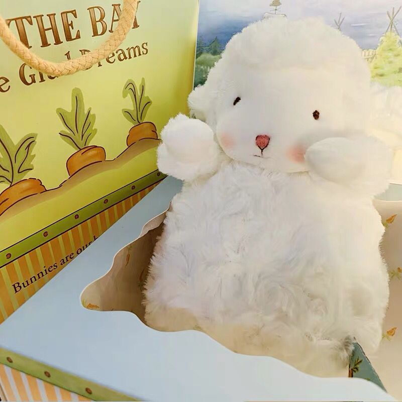 Cừu Nhồi Bông Dễ Thương 17CM 7-inch Dành Cho Bé Gái