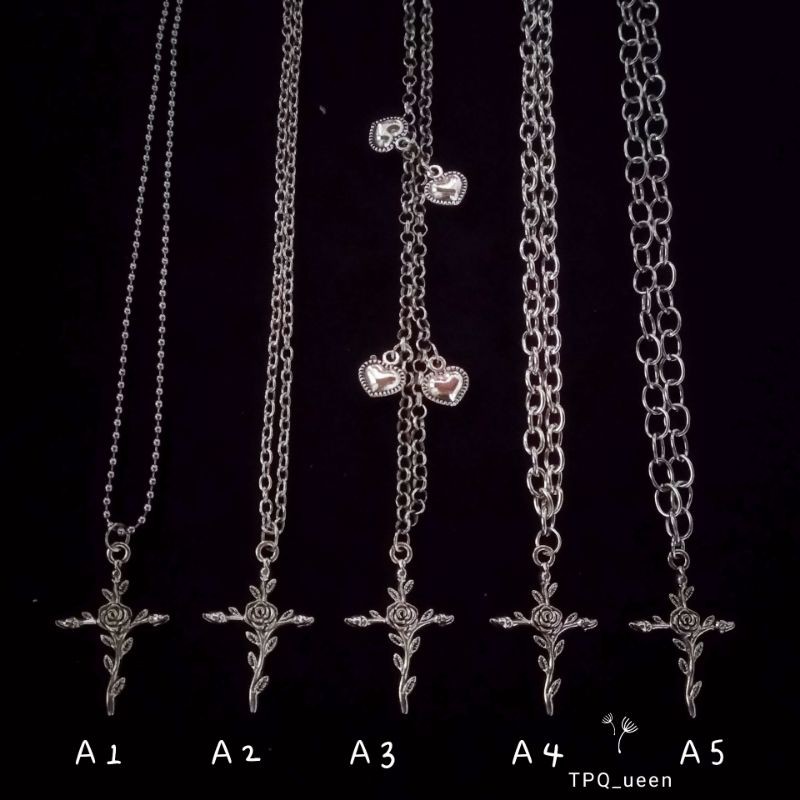 Dây Chuyền Hoa Hồng Thời Trang Nữ