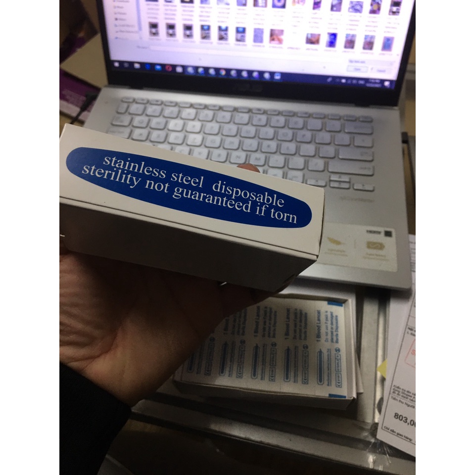 Kim chích mụn - Kim nể mụn - Hộp 200c