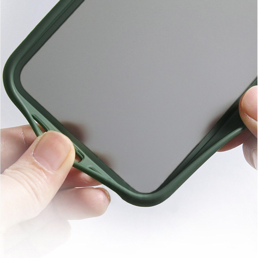 Ốp lưng iphone nhám chống bẩn chống va đập cho iphone 7 plus 8 plus 6 s plus x s xr xs max 11 11pro max Se2