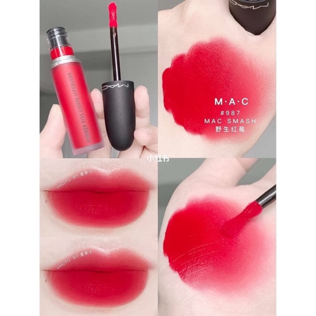 Son Kem Lì MAC Powder Kiss Liquid Lipcolour, Son Mac Kem Full Size 5ml Bao Check