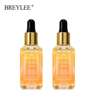 Set 2 Chai Serum BREYLEE Chứa Vitamin C Giúp Dưỡng Trắng Da 17ml + 17ml