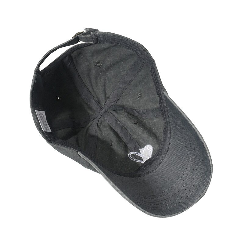 Mũ Lưỡi Trai Cotton Thêu Hình Trái Tim Phong Cách Vintage