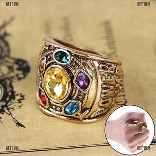 Nhẫn Đính Đá Than Hoạt Tính Độc Đáo