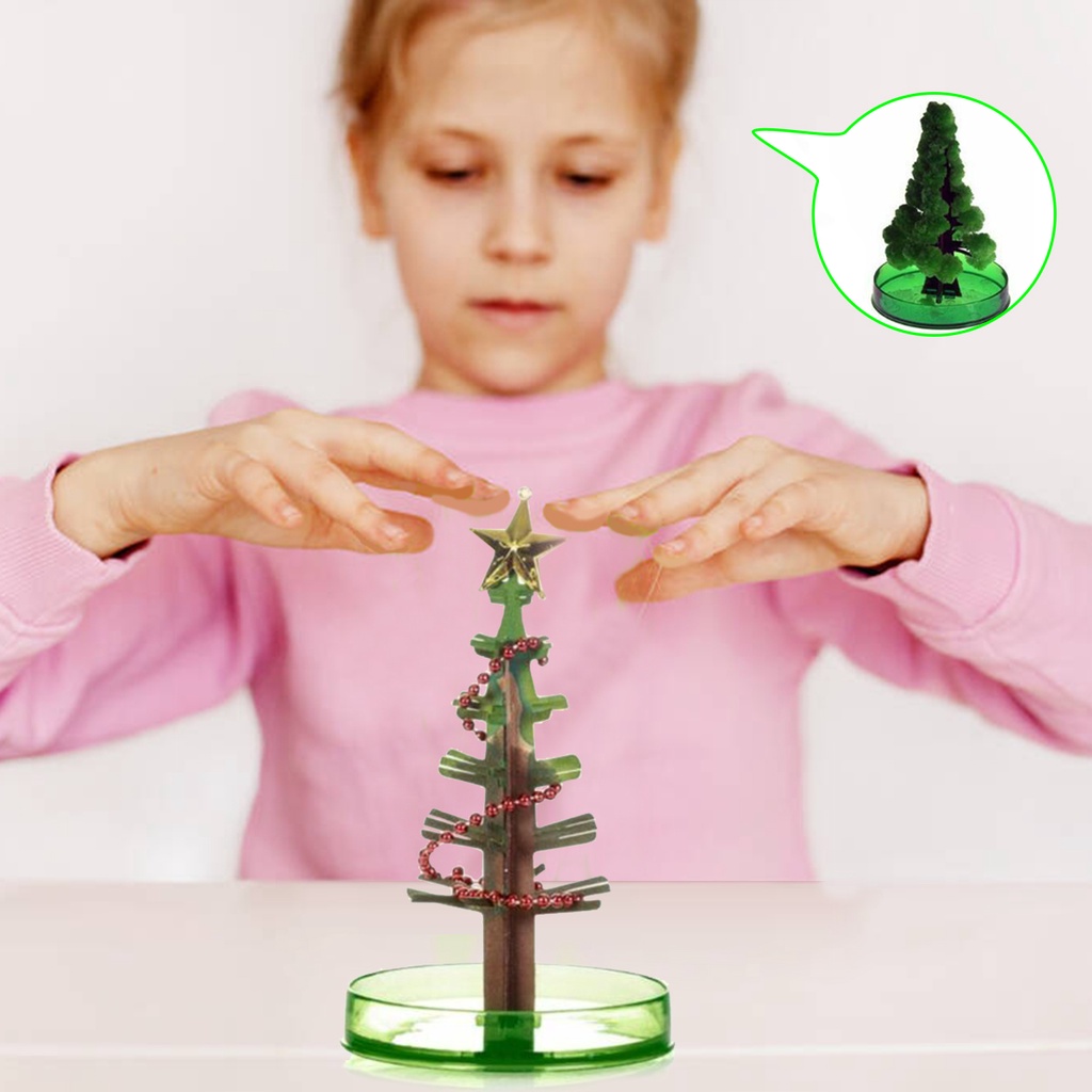 Đồ chơi cây thông giáng sinh mini DIY vui nhộn độc đáo dành cho người lớn và trẻ em