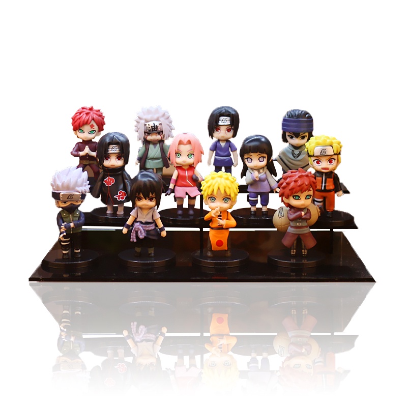 Mô Hình Nhân Vật Kakashi Sasuke Sakura Trong Phim Naruto 24 Kiểu Đáng Yêu