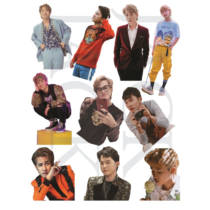 Set sticker Jack/KICM A5 nhiều mẫu