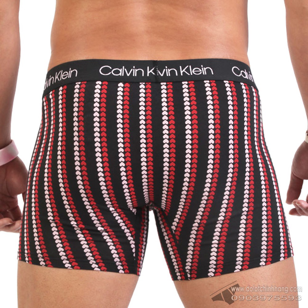 [CHÍNH HÃNG] Quần lót nam Calvin Klein NB2091 Valentine's Day Boxer Brief Twin Hearts Print