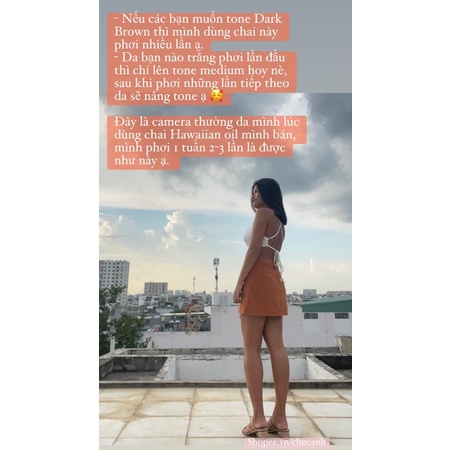 Dầu tắm nắng Dark Tanning oil Hawaiian Tropic 200ml 🇩🇪🏝☀️ GERMANY