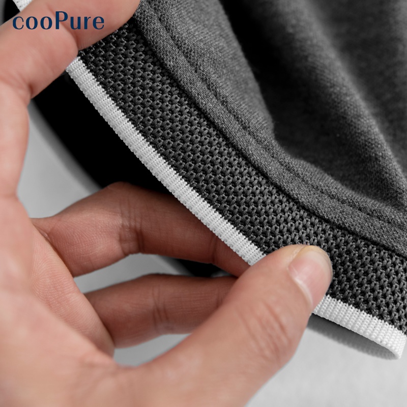 Áo Polo Seven Line cooPure, áo thun nam có cổ 100% cotton NO.26124