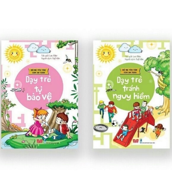 Sách - Bố mẹ yên tâm con an toàn (2 tập)