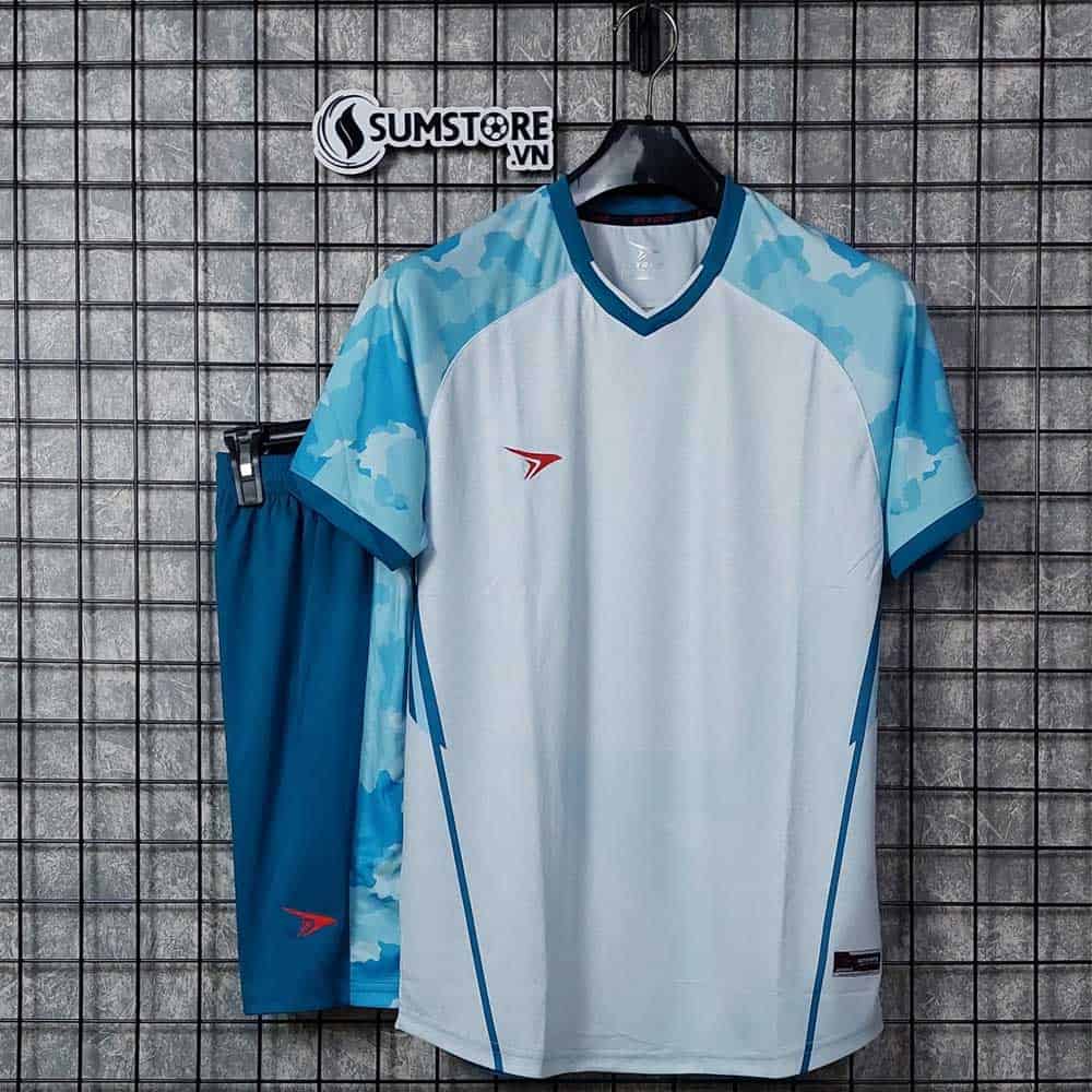 Đồ Đá Banh Không Logo Mission Xanh Ya- Áo Bóng Đá Thể Thao Nam Nữ Mới Chất Lượng Cao Cấp