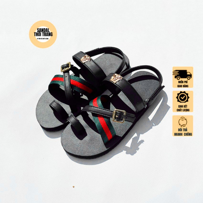 Dép quai hậu nữ nam, SANDALTHOITRANG Sandal nữ đi học, đi chơi T81 full size 30-44