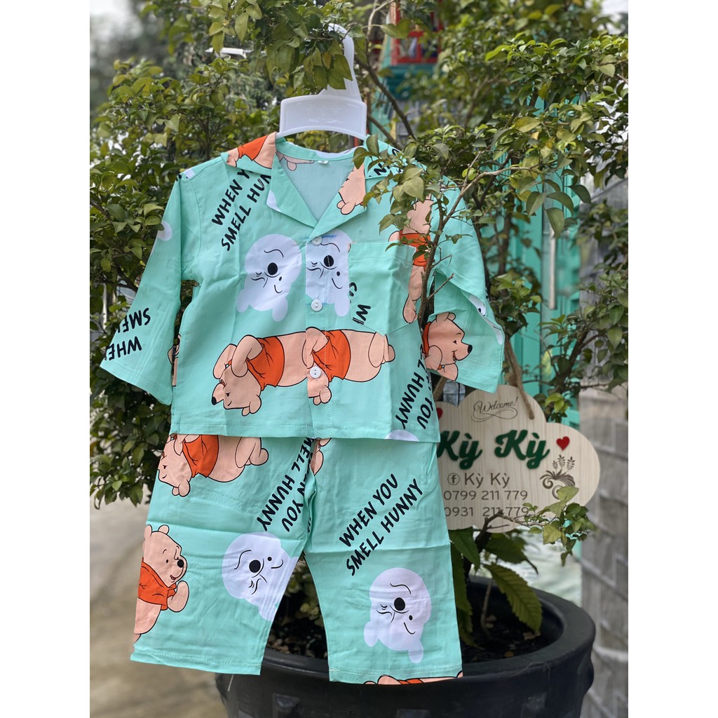 BỘ PIJAMA TOLE/LANH 6-47KG (Nhắn Tin Chọn Mẫu)