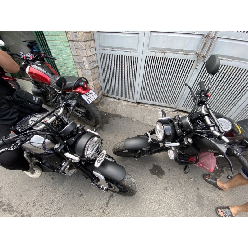 ghidon mt03 phi 22mm cho Xsr155