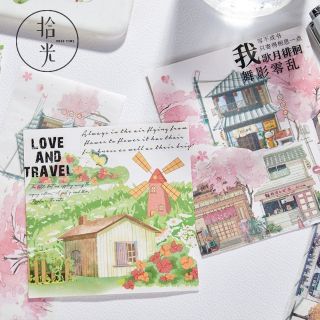 Dây washi sticker Scenery